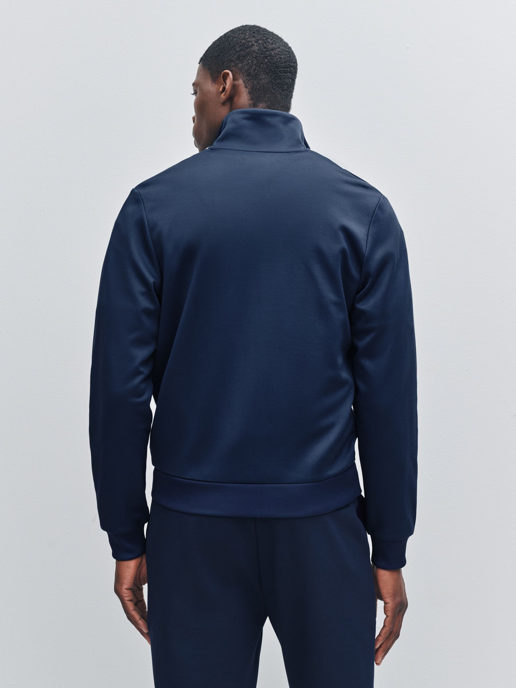 Buy Fred Perry Blue Striped Panel Track Jacket from Next USA