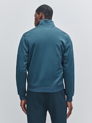 Fred Perry Blue Striped Panel Track Jacket - Image 3 of 6