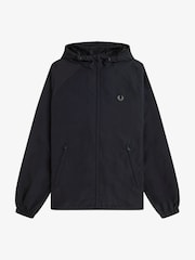 Fred Perry Black Hooded Shell Jacket - Image 5 of 5