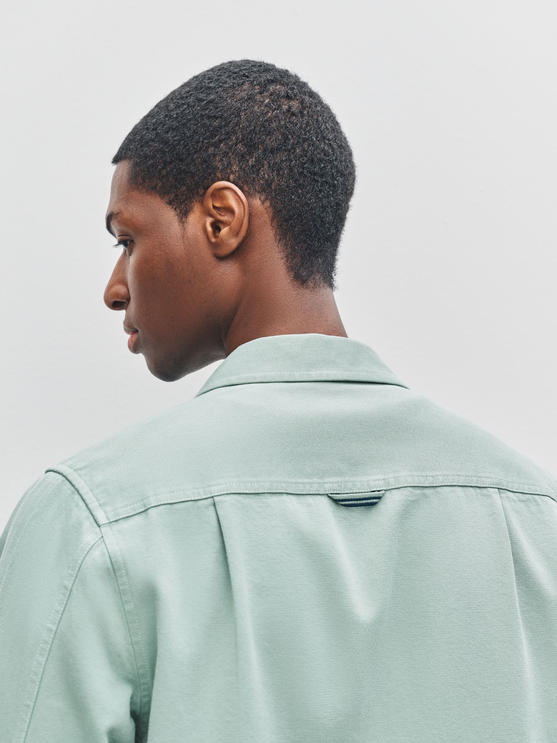 Buy Зелений - Fred Perry Twill Zip Through Overshirt з сайту Next