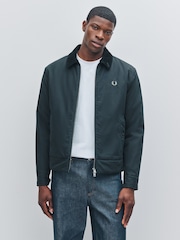 Fred Perry Cotton Caban Black Jacket - Image 1 of 7