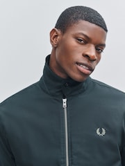Fred Perry Cotton Caban Black Jacket - Image 4 of 7