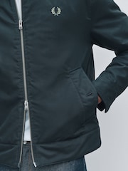 Fred Perry Cotton Caban Black Jacket - Image 5 of 7