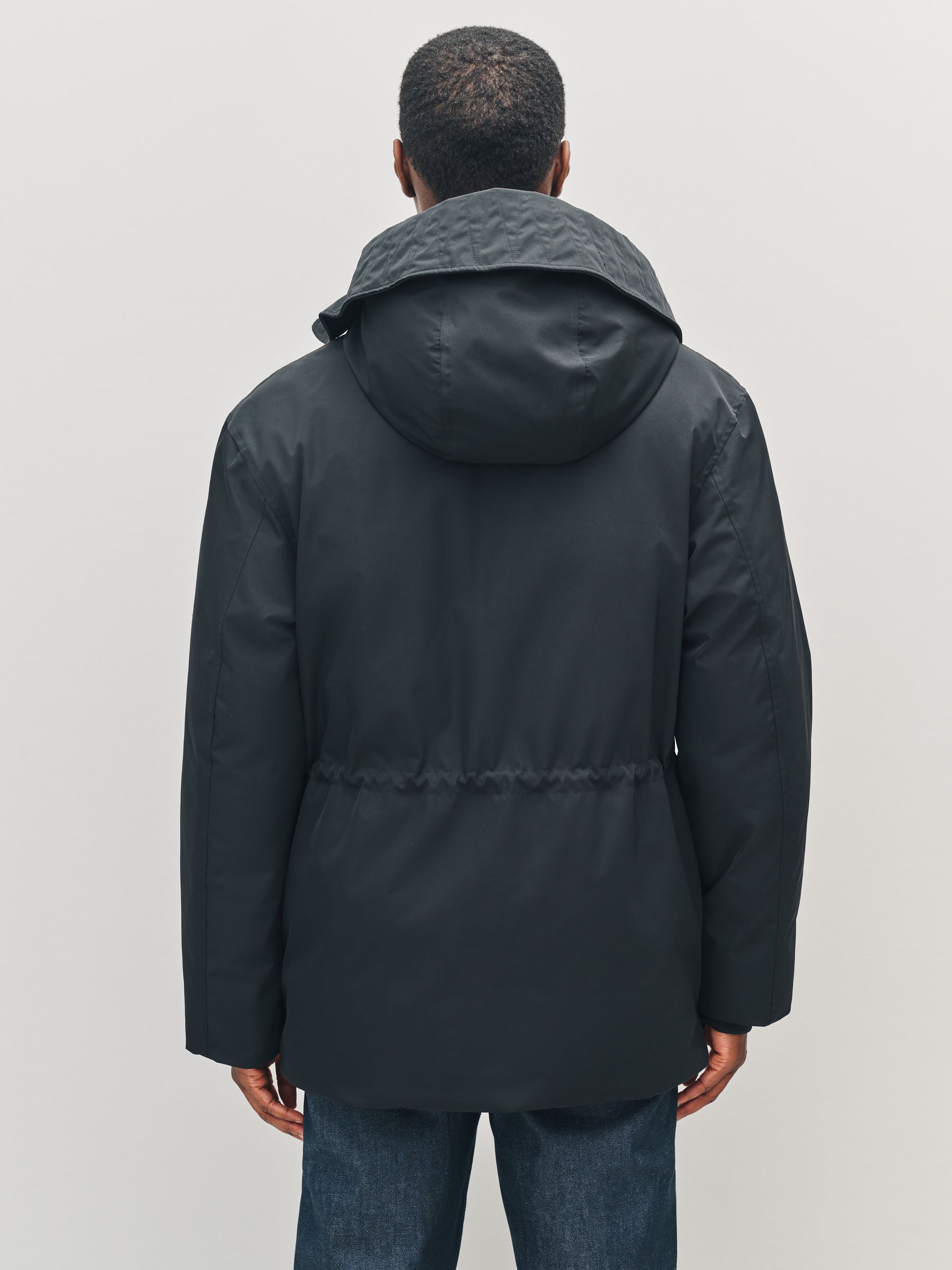 Buy Fred Perry Black Patch Pocket Puffer Jacket from Next USA