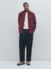 Fred Perry Red Needle Cord Shirt - Image 2 of 6