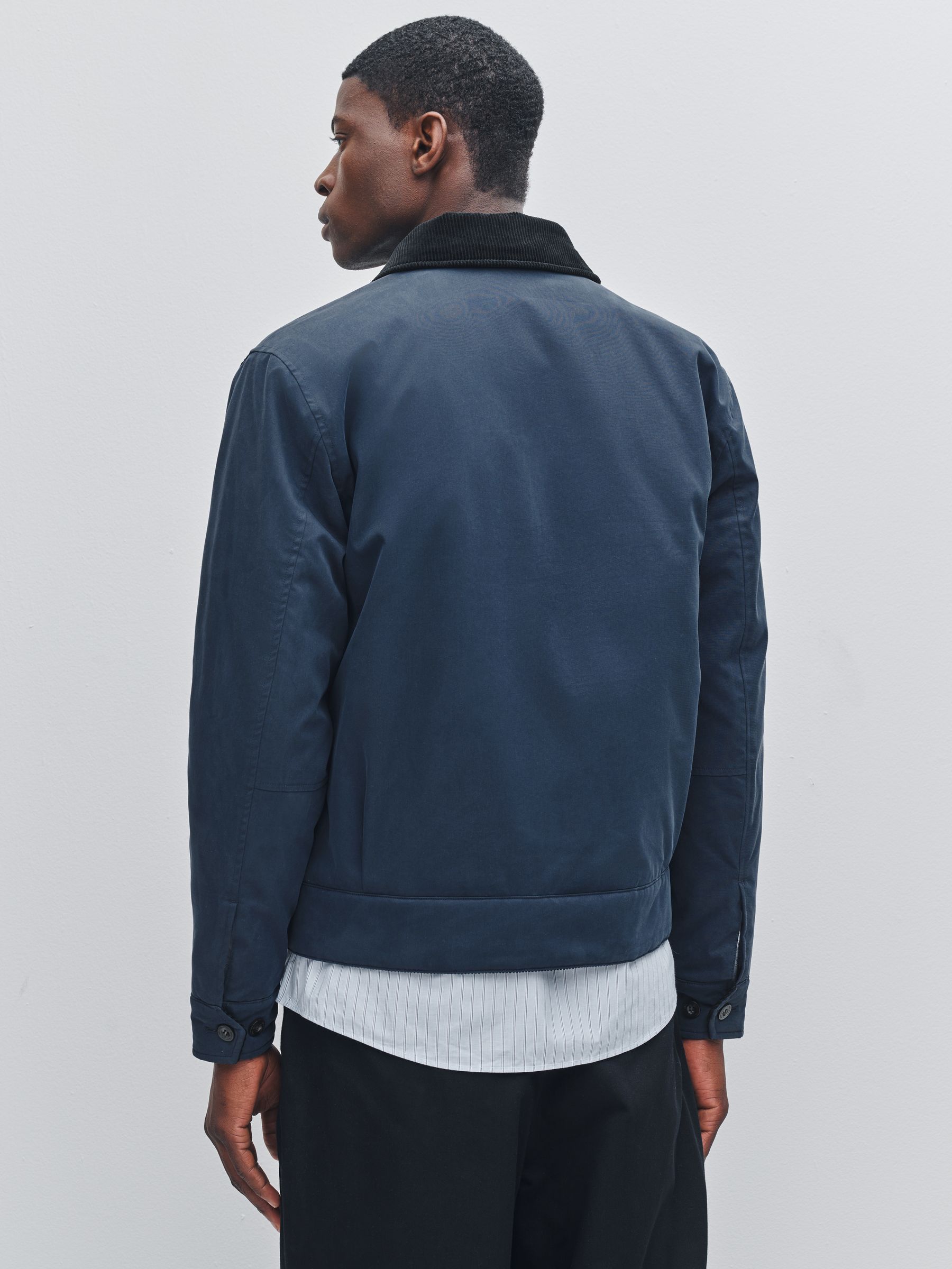 Satın al Mavi - Fred Perry Pamuklu Caban Ceket Next Turkey sitesinden
