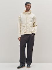 Fred Perry Natural Cropped Ripstop Parka - Image 2 of 5