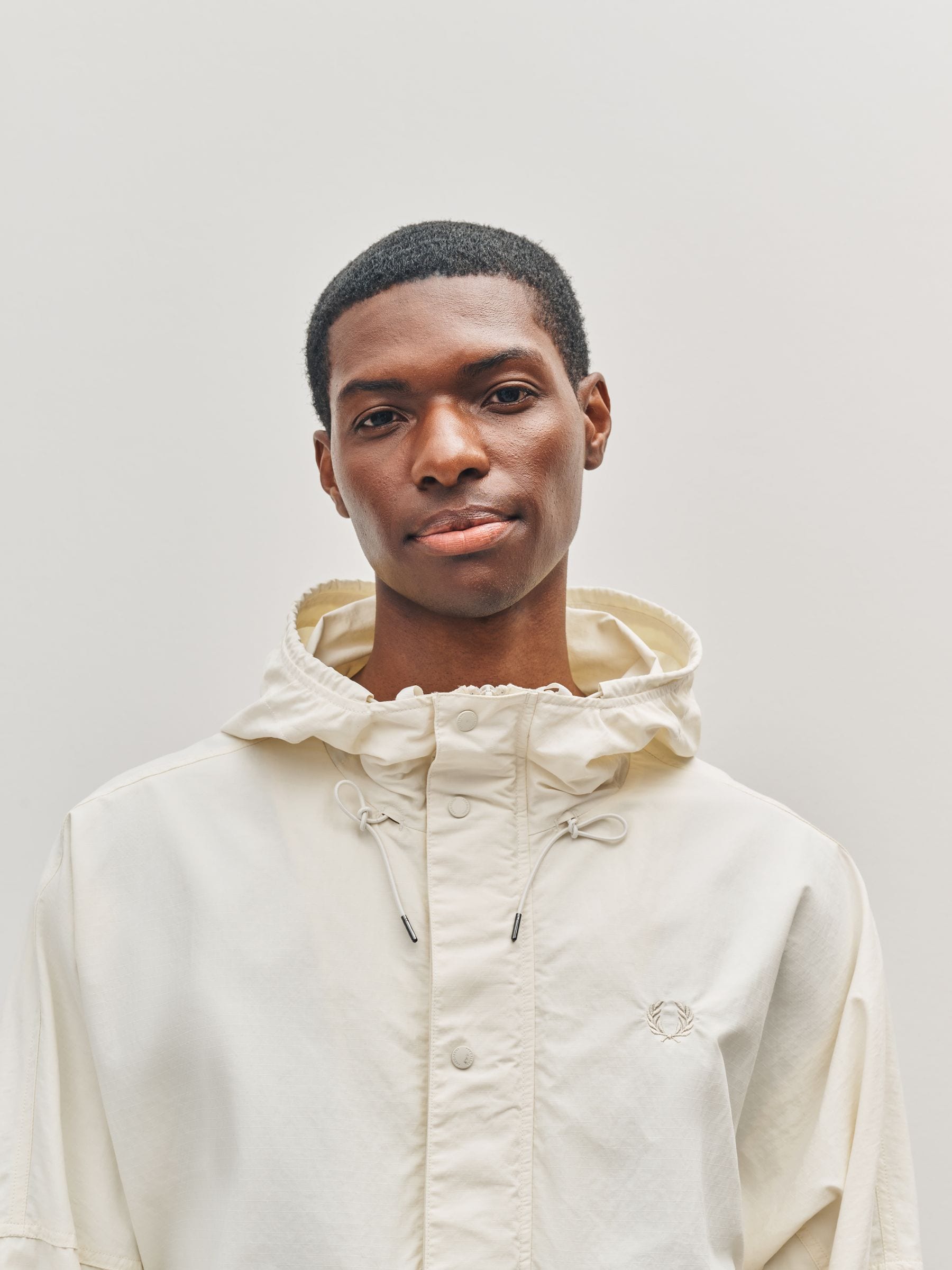 Buy Fred Perry Natural Natural Cropped Ripstop Parka from Next USA