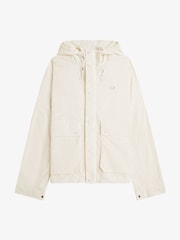 Fred Perry Natural Cropped Ripstop Parka - Image 5 of 5