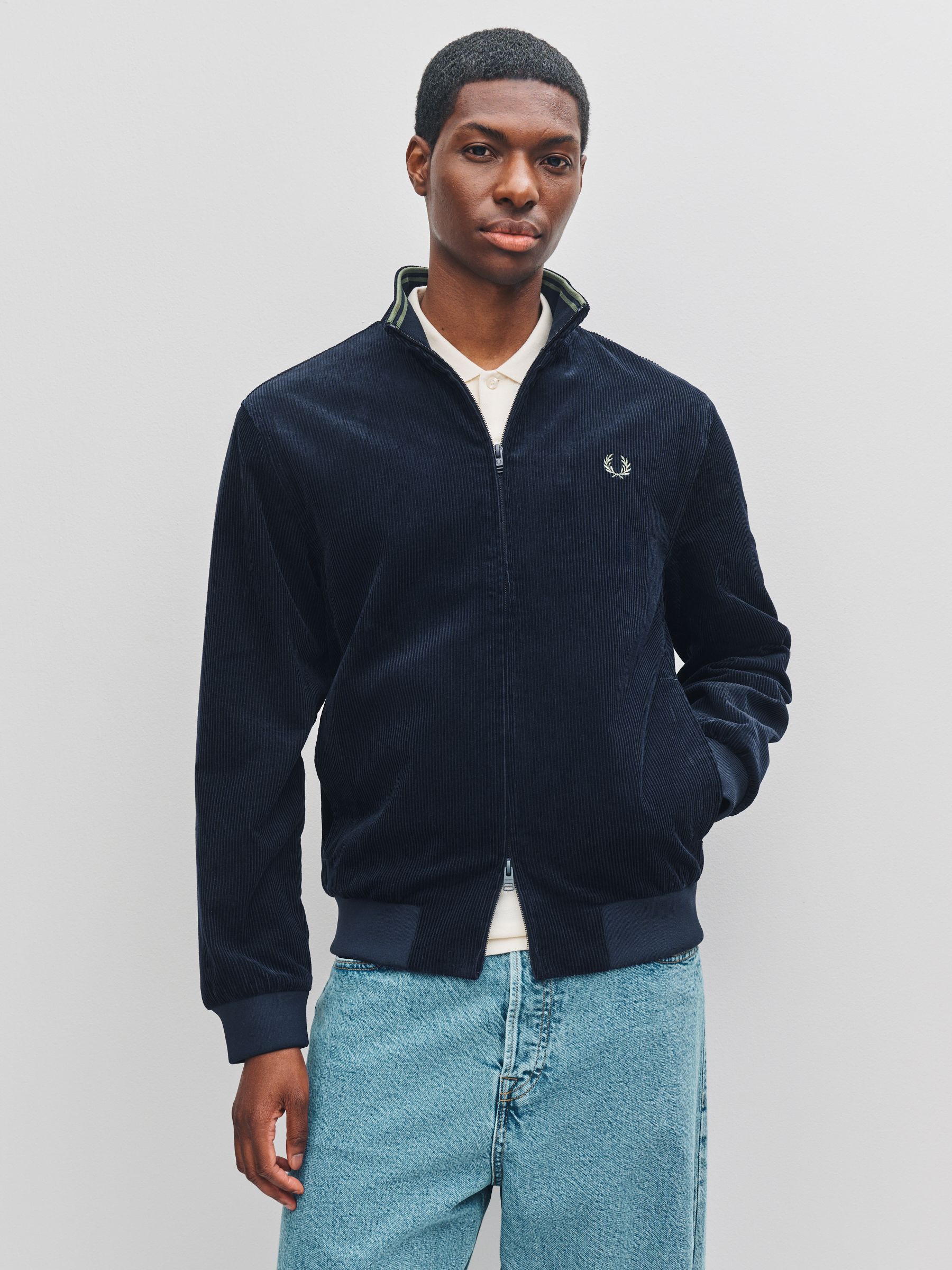 Buy Fred Perry Blue Cord Brentham Jacket from Next USA