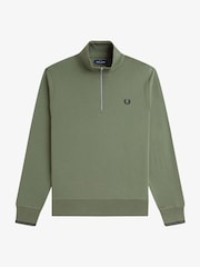 سويت شيرت بنصف سحاب من Fred Perry - صورة 6 من 6