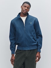 Fred Perry Blue Classic Harrington Jacket - Image 1 of 6