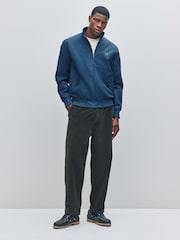 Fred Perry Blue Classic Harrington Jacket - Image 3 of 6