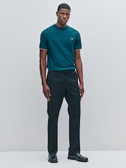 Fred Perry Blue Tipped Cuff Pique T-Shirt - Image 2 of 5
