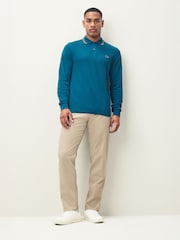 Fred Perry Blue Twin Tipped Shirt - Image 3 of 5