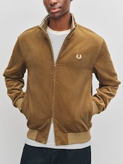 Fred Perry Brown Cord Brentham Jacket - Image 5 of 6