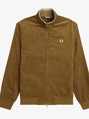Fred Perry Brown Cord Brentham Jacket - Image 6 of 6