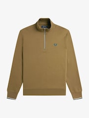 Fred Perry Half Zip Sweatshirt - Image 5 of 5