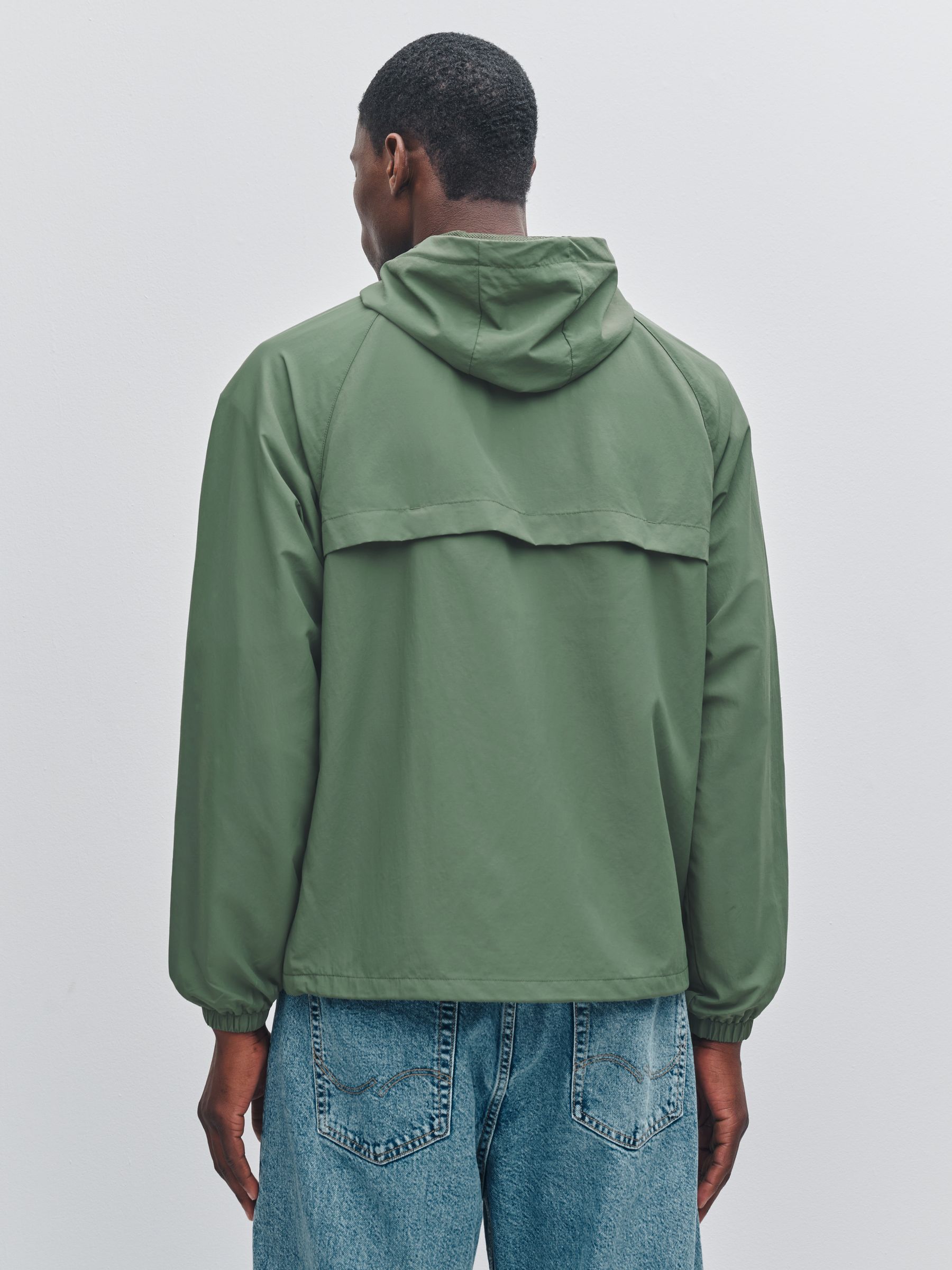 Buy Fred Perry Green Hooded Shell Jacket from Next USA