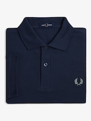 Fred Perry Blue Plain Polo Shirt - Image 5 of 5