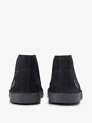 Fred Perry Hawley Suede Black Shoes - Image 3 of 5