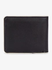 Fred Perry Coated Polyester Billfold Black Wallet - Image 2 of 3