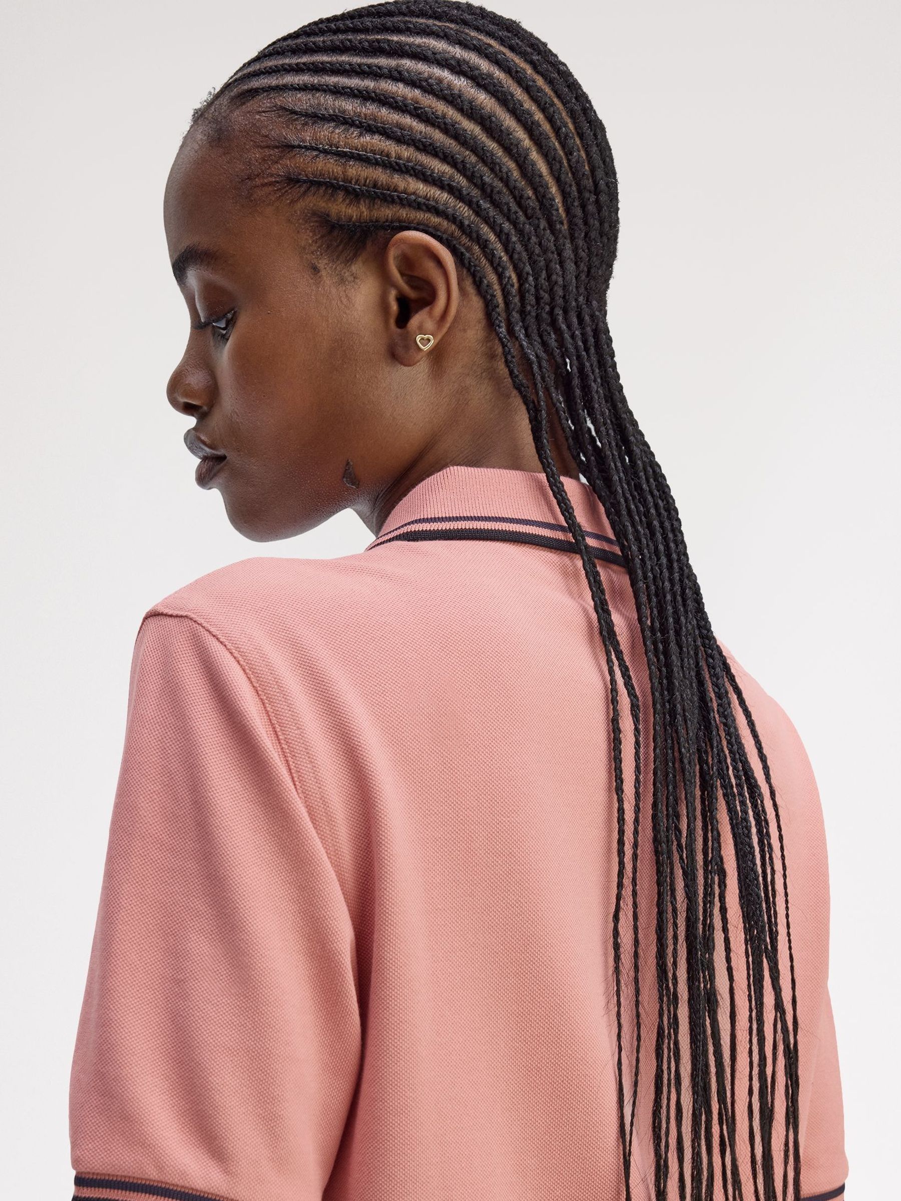 Buy Fred Perry Pink Twin Tipped Polo Shirt from Next USA