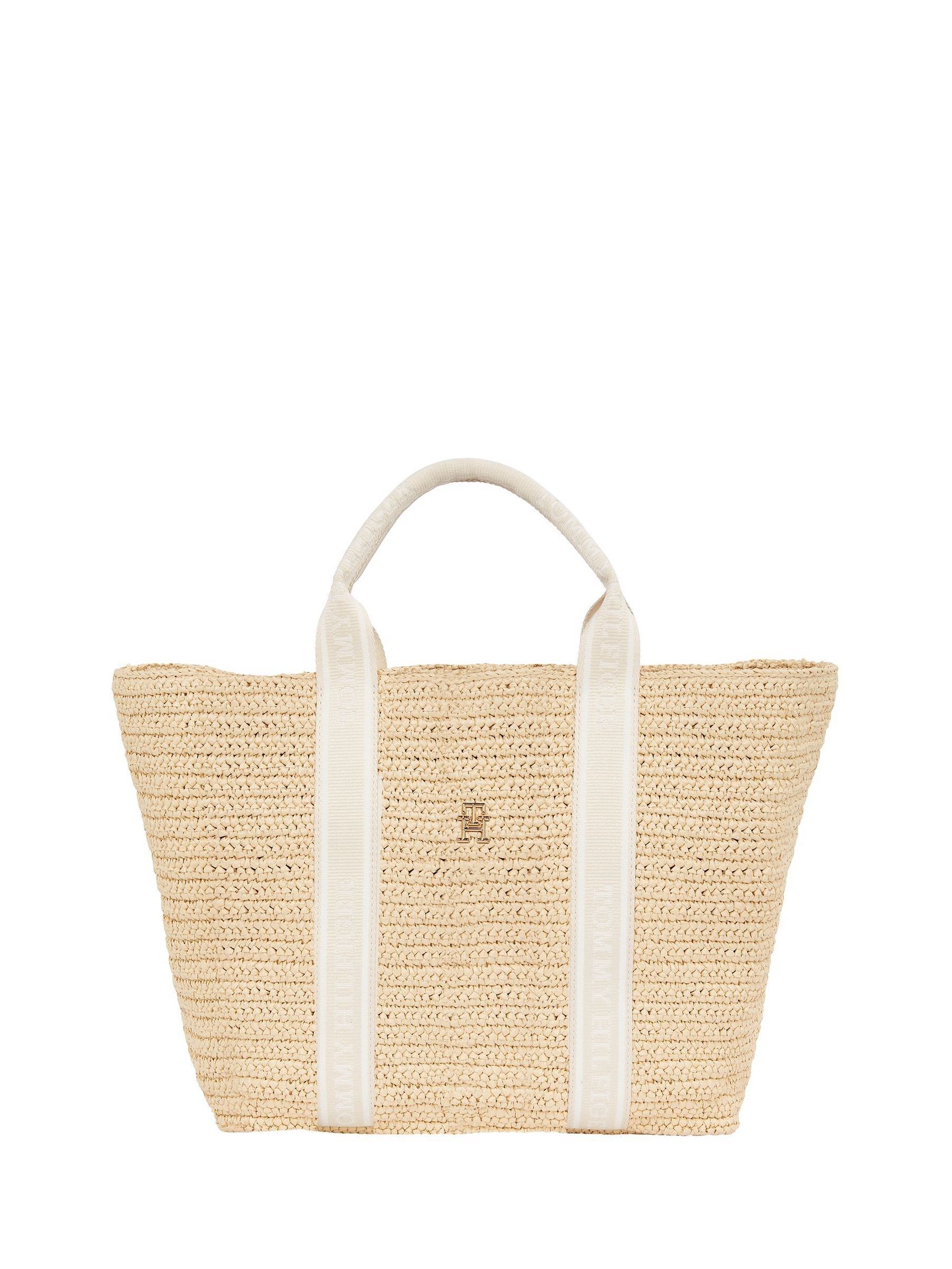 Tommy Hilfiger Brown Spring Logo Tote Bag