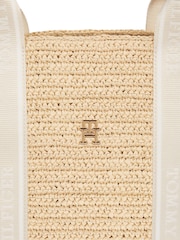 Tommy Hilfiger Brown Spring Logo Tote Bag - Image 4 of 5