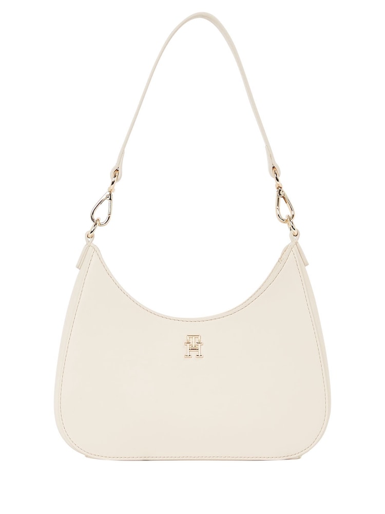 Tommy Hilfiger White Logotape Shoulder Bag - Image 1 of 5