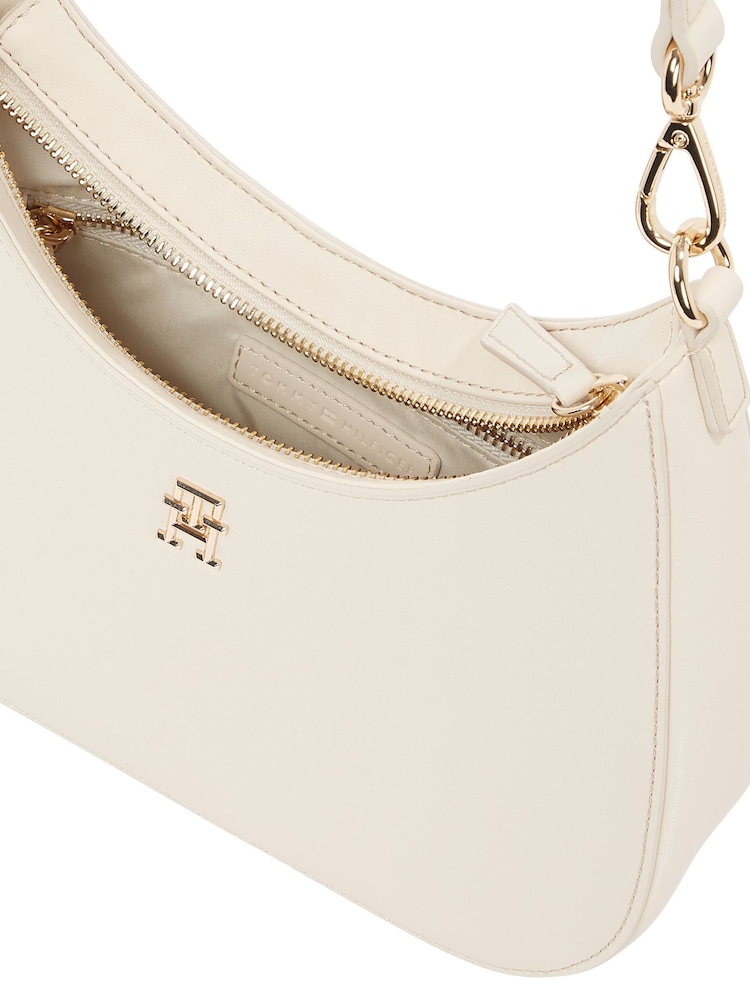 Tommy Hilfiger White Logotape Shoulder Bag - Image 3 of 5
