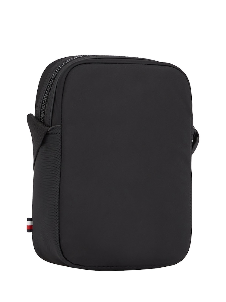 Tommy Hilfiger Black Mini Reporter Bag - Image 2 of 5