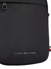 Tommy Hilfiger Black Mini Reporter Bag - Image 3 of 5