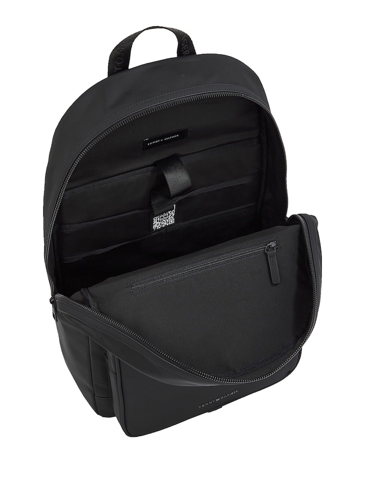 Tommy Hilfiger Black Backpack - Image 2 of 5