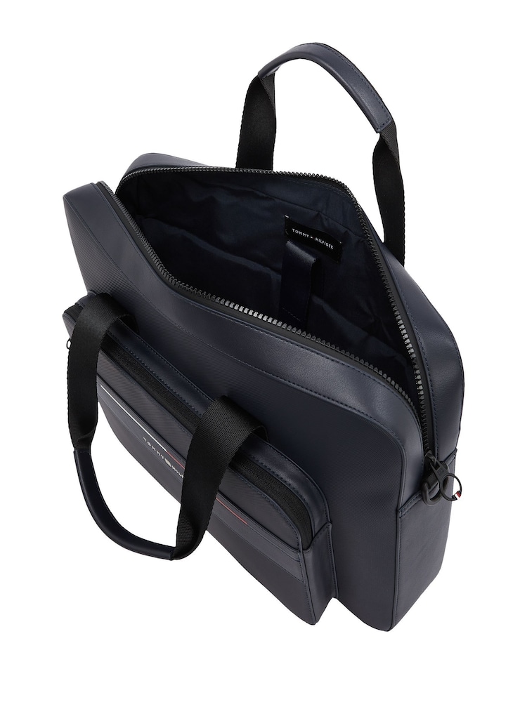 Tommy Hilfiger Blue Laptop Bag - Image 3 of 5