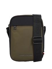 Tommy Hilfiger Green Mini Reporter Bag - Image 1 of 5