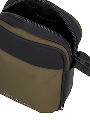 Tommy Hilfiger Green Mini Reporter Bag - Image 3 of 5