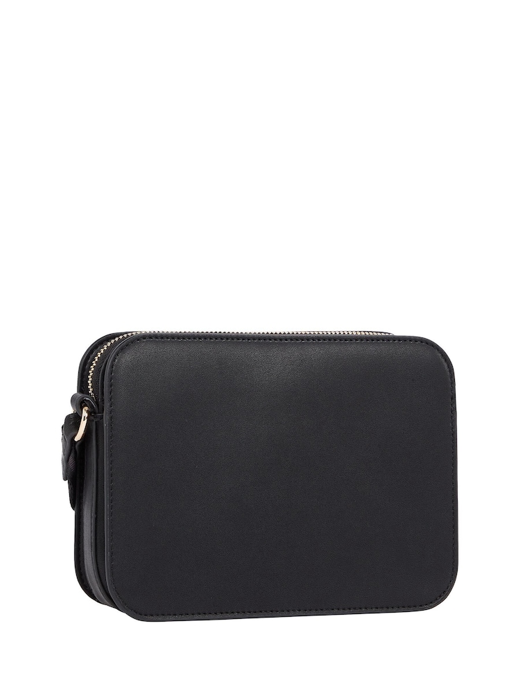 Tommy Hilfiger Black Logotape Camera Bag - Image 2 of 5