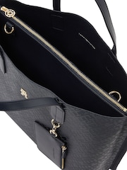 Tommy Hilfiger Blue Satchel Mono Bag - Image 3 of 5