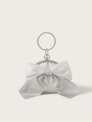 Monsoon Natural Diamante Bow Bangle Bag - Image 1 of 4