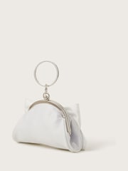 Monsoon Natural Diamante Bow Bangle Bag - Image 2 of 4