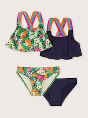 Monsoon Green Ditsy Bikinis 2 Pack  Sets - Image 1 of 3
