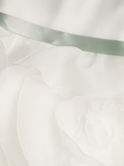 Monsoon White Organza Flower Can Dress - Image 4 of 4