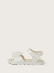 Monsoon Natural Corsage Flower Sandals - Image 2 of 3
