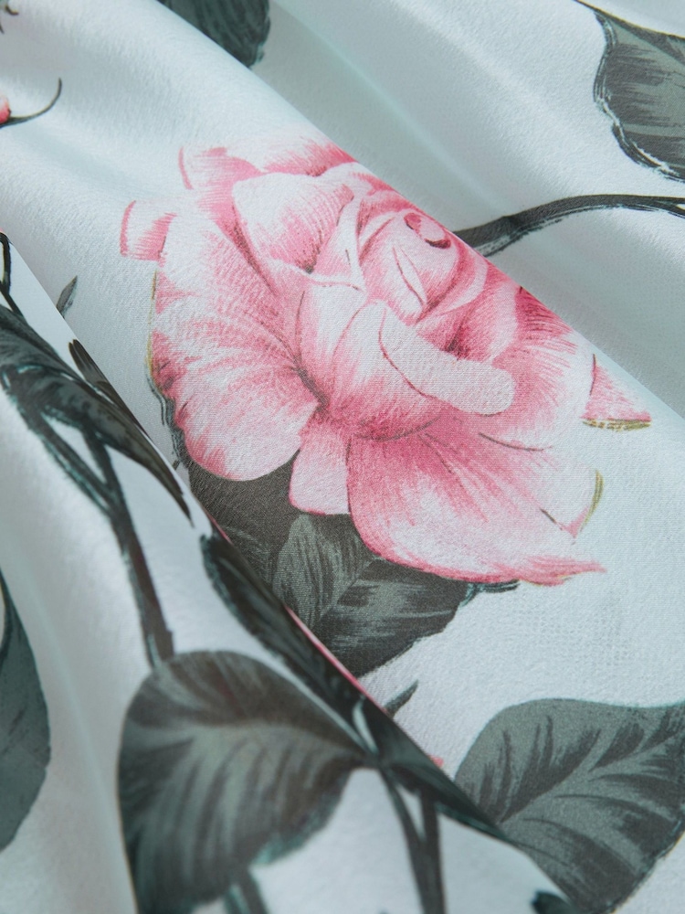 Monsoon Rosaline Flower Print Organza Dress - Bild 4 von 4 Monsoon Rosaline Flower Print Organza Dress - Bild 4 von 4