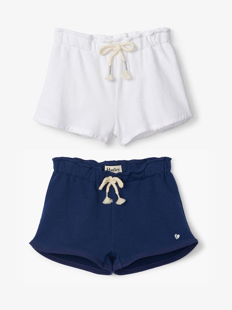 Hatley Blue French Terry Shorts 2 Pack - Image 1 of 1