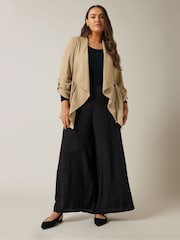 Evans Waist String Waterfall Jacket - Image 1 of 5