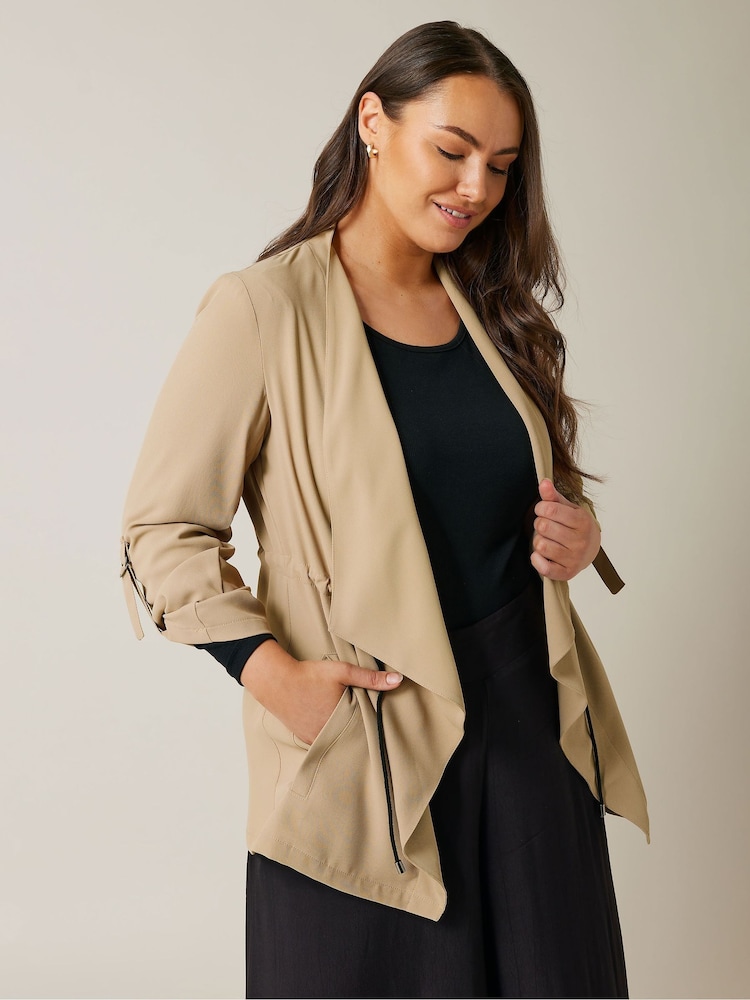 Evans Waist String Waterfall Jacket - Image 2 of 5