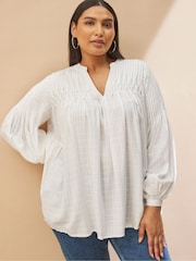 Live Unlimited Curve Bluse mit Biesen - Bild 1 von 4