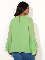 Live Unlimited Curve Frill Ruffle Blouse - Bild 3 von 5